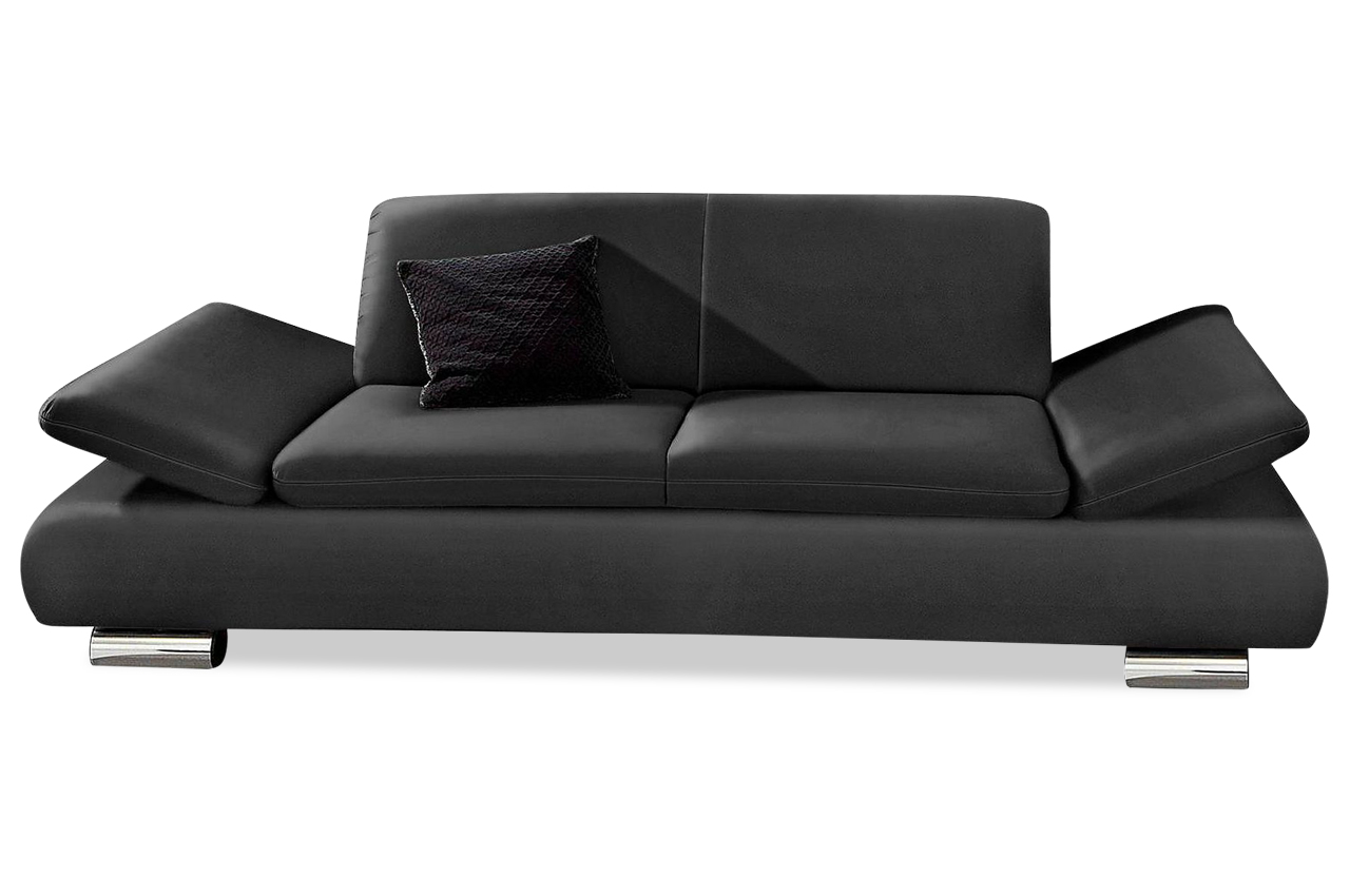 Max Winzer 2er-Sofa Toulouse - Schwarz | Sofas zum halben ...