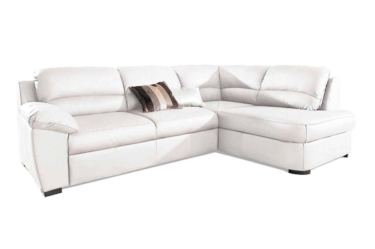 Trendmanufaktur Ecksofa XL Dani rechts - Weiss | Sofas zum ...