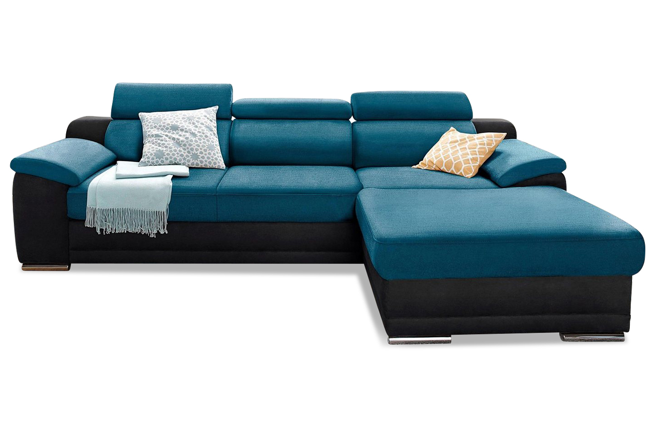 Ecksofa - Blau | Sofas Zum Halben Preis