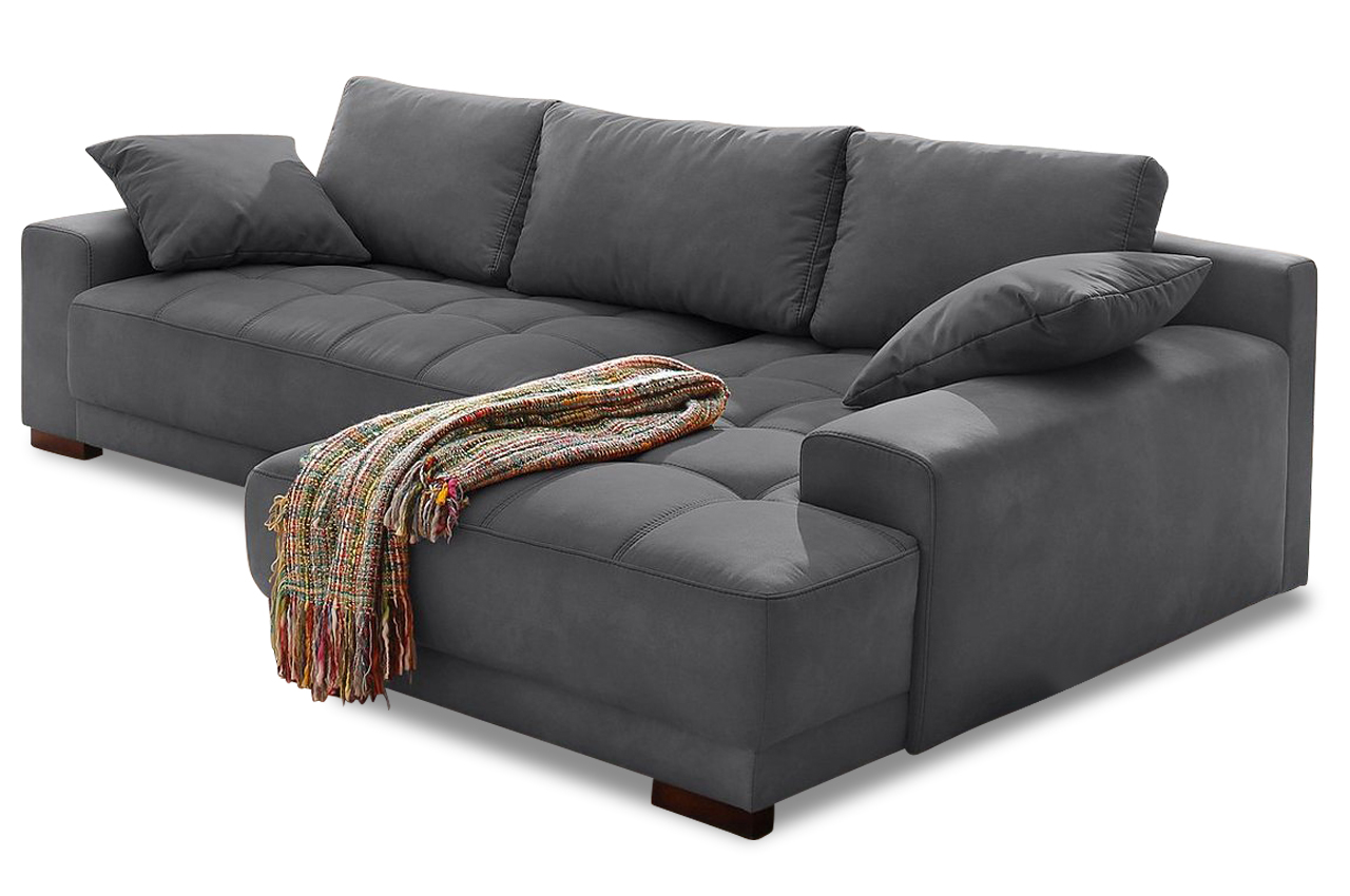 Ecksofa Roberto Rechts Grau