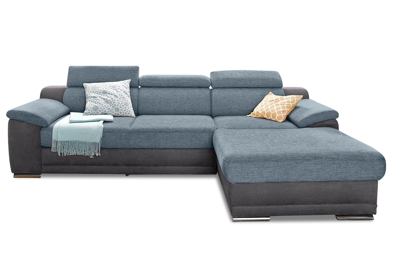 Ecksofa - Blau | Sofas Zum Halben Preis